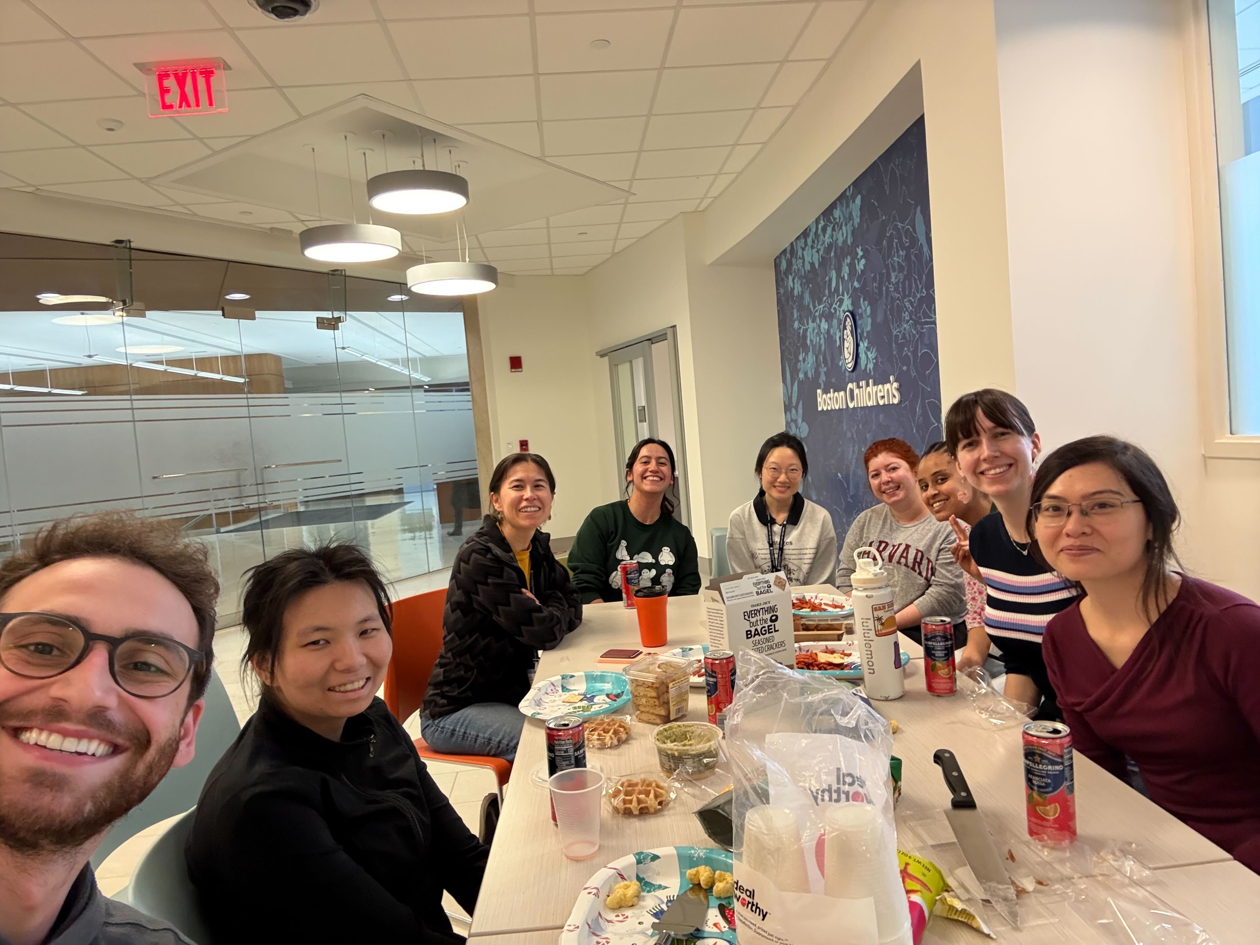 Allison's last day rotating in the lab. We enjoyed having you in the lab and can't wait to see the results of your screen! 